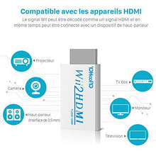 Carica l'immagine nel visualizzatore di Gallery, YOHOOLYO Convertitore da Wii a HDMI Adattatore a 720P/1080P Bianco