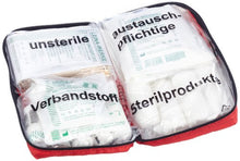 Carica l'immagine nel visualizzatore di Gallery, Cartrend 7730042 kit di primo soccorso rosso, DIN 13164, con misure di... - Ilgrandebazar