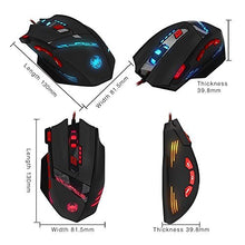 Carica l'immagine nel visualizzatore di Gallery, ZELOTES T90 Mouse da Gioco, ad Alta Precisione 9200 DPI Gaming con...