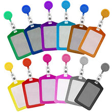 Carica l'immagine nel visualizzatore di Gallery, Soleebee 82cm Porta 12 pezzi Badge Reel con Titolare della carta verticale