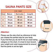 Carica l'immagine nel visualizzatore di Gallery, Moonssy Pantaloni di Perdita Peso Sauna,Pantaloni Termici per...