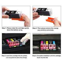 Carica l'immagine nel visualizzatore di Gallery, GPC Image PGI-570XL CLI-571XL 4 PGBK/4 Nero/4 Ciano/4 Magenta/4 Giallo
