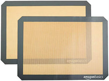 Carica l'immagine nel visualizzatore di Gallery, AmazonBasics - Tappetini da forno in silicone, Set 2 pezzi Confezione 2 - Ilgrandebazar