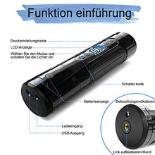 Carica l'immagine nel visualizzatore di Gallery, Pompa ad aria elettrica per auto, compressore elettrico con batteria, Tipo B