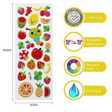 Carica l'immagine nel visualizzatore di Gallery, Vicloon Adesivi per Bambini 500+ 3D, Puffy 22pcs Multicolore