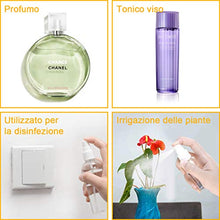 Carica l'immagine nel visualizzatore di Gallery, ZITFRI Contenitori Spray Vuoti da 100 ml * 8 Pcs Bottigliette Vuote...