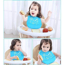 Carica l'immagine nel visualizzatore di Gallery, Bavaglini Silicone, Bavaglino 3pcs, Silicone bavaglini per bambini - Ilgrandebazar