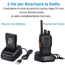 Carica l'immagine nel visualizzatore di Gallery, Nestling 4pz Walkie Talkie,PMR446 Lunga Distanza 16 Canali Due-Via 4Pezzi
