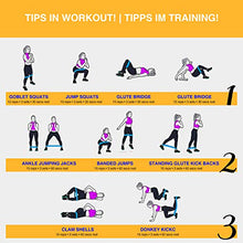Carica l'immagine nel visualizzatore di Gallery, WOTEK Elastici Fitness, Bande di Resistenza Fitness con 5 Livelli di...