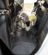 Carica l'immagine nel visualizzatore di Gallery, PETTOM Coprisedile per Cani Auto Posteriore Amaca Universale Copertura Nero - Ilgrandebazar