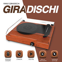 Carica l'immagine nel visualizzatore di Gallery, Souidmy Giradischi Bluetooth per Dischi in Vinile, con...
