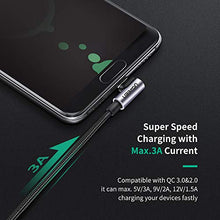 Carica l'immagine nel visualizzatore di Gallery, UGREEN 3A Cavo USB C 90 Gradi Supporta Ricarica Rapida QC 3.0/2.0 FCP AFC, 1M - Ilgrandebazar