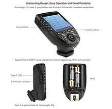 Carica l'immagine nel visualizzatore di Gallery, Godox XPro-C TTL - Trigger flash wireless per fotocamere Canon EOS 2.4G...