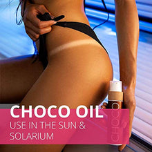 Carica l'immagine nel visualizzatore di Gallery, COCOSOLIS Choco – Super Abbronzante con Vitamina E, Olio Corpo –...