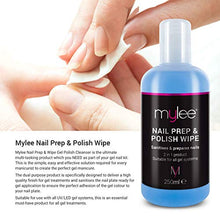 Carica l'immagine nel visualizzatore di Gallery, Mylee Nail Prep &amp; Polish Wipe + Gel Remover 250ml, Solvente Premium di alta... - Ilgrandebazar