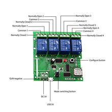 Carica l'immagine nel visualizzatore di Gallery, OWSOO Módulo Relé WiFi,Interruttore Intelligente WiFi, Universale 4CH-DC5V