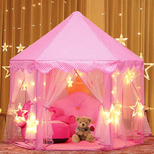 Carica l'immagine nel visualizzatore di Gallery, joylink Tenda da Gioco, Portatile Castello Principessa Rosa Casetta G - Ilgrandebazar