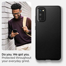 Carica l'immagine nel visualizzatore di Gallery, Spigen Cover Galaxy S20 Liquid Air Compatibile con Samsung Galaxy S20 Cover Custodia - Nero