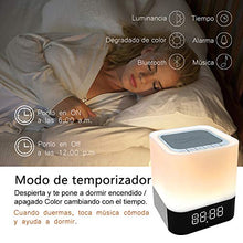 Carica l'immagine nel visualizzatore di Gallery, StillCool notte luce altoparlante bluetooth Touch Sensor Lampada da 1