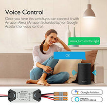 Carica l'immagine nel visualizzatore di Gallery, eMylo Smart WiFi Interruttore luce Relè wireless 220V 2 1 pack - Ilgrandebazar