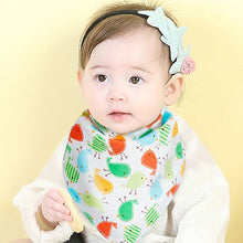 Carica l'immagine nel visualizzatore di Gallery, Lictin 12 x Bavaglini Bandana Bimbo - Neonato con Multicolore - Ilgrandebazar