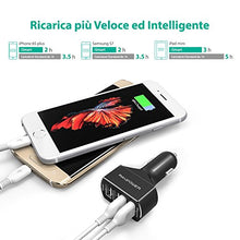 Carica l'immagine nel visualizzatore di Gallery, RAVPOWER Caricabatterie Auto Quick Charge 3.0 Caricatore in Alluminio da 54W...
