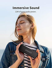 Carica l'immagine nel visualizzatore di Gallery, Speaker Bluetooth Portatile Anker SoundCore 2 con suono stereo 12W, nero