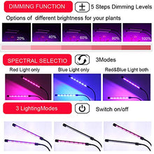 Carica l'immagine nel visualizzatore di Gallery, Lampada per Piante, Directtyteam 36LEDs 18W Pianta Interno Crescita...