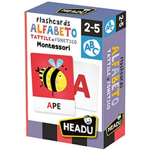 Carica l'immagine nel visualizzatore di Gallery, Headu- Flashcards Alfabeto Tattile e Fonetico, IT23752