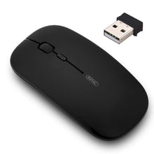 Carica l'immagine nel visualizzatore di Gallery, INPHIC Mouse Wireless Ricaricabile, Ottico Mini M Size, Nero magico - Ilgrandebazar