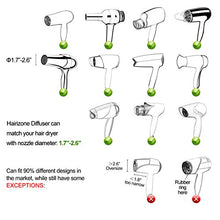 Carica l'immagine nel visualizzatore di Gallery, Hairizone Hair diffusore Universale Adattabile per Asciugacapelli con Nero - Ilgrandebazar