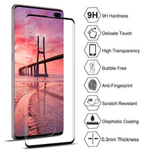 Carica l'immagine nel visualizzatore di Gallery, 2 pezzi Vetro Temperato per Samsung Galaxy S10 Plus Pellicola Trasparente