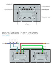 Carica l'immagine nel visualizzatore di Gallery, LIVOLO Interruttore della Luce con Indicatore LED Touch Switch Nero