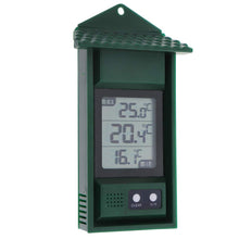 Carica l'immagine nel visualizzatore di Gallery, Termometro digitale per serra, monitorare la temperatura massima e Verde. - Ilgrandebazar
