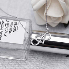 Carica l'immagine nel visualizzatore di Gallery, BlingGem Collane da Donna in Argento Placcato Oro con Zirconia Bianco - Ilgrandebazar