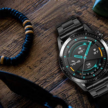 Carica l'immagine nel visualizzatore di Gallery, Supore Cinturino Compatibile con Huawei Watch GT2 46mm/Watch Nero + Blu notte