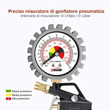 Carica l'immagine nel visualizzatore di Gallery, oasser Manometro Digitale Pressione Gomme Pistola Gonfiaggio Pneumatici... - Ilgrandebazar