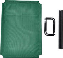 Carica l'immagine nel visualizzatore di Gallery, AmazonBasics - Brandina sopraelevata per animali, tessuto XL, Verde - Ilgrandebazar