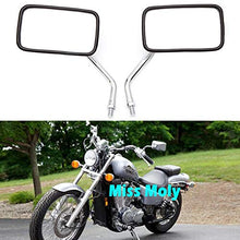Carica l'immagine nel visualizzatore di Gallery, 10mm Motociclo Specchi, Specchi retrovisori Chrome M10 per Shadow VTX...