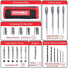Carica l'immagine nel visualizzatore di Gallery, Trapano Avvitatore Batteria 12V, HYCHIKA a 30N .m Mas,... - Ilgrandebazar
