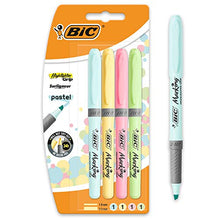 Carica l'immagine nel visualizzatore di Gallery, BIC Highlighter Grip Penne Evidenziatore Pastello Con Punta A Scalpello... - Ilgrandebazar