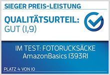 Carica l'immagine nel visualizzatore di Gallery, AmazonBasics- Zaino per fotocamera SLR + accessori, colore: Nero - Ilgrandebazar