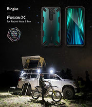 Carica l'immagine nel visualizzatore di Gallery, Ringke Fusion-X Disegnato per Custodia Xiaomi Redmi Note 8 PRO, Black - Ilgrandebazar