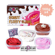 Carica l'immagine nel visualizzatore di Gallery, Joyjoz Fluffy Slime Kit, Grandi Quantità 4 Pacchi Kit di Morbido di... - Ilgrandebazar