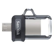 Carica l'immagine nel visualizzatore di Gallery, SanDisk Ultra Dual M3.0 USB Flash Drive 64GB, fino a 150 MB/s none