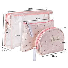 Carica l'immagine nel visualizzatore di Gallery, 3 SET Impermeabile Beauty Case da Viaggio Borsetta Moda Anchor, Viola - Ilgrandebazar