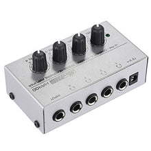 Carica l'immagine nel visualizzatore di Gallery, ammoon HA400 ultra-compatto a 4 Canali mini Amplificatore Audio Stereo per... - Ilgrandebazar