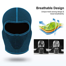 Carica l'immagine nel visualizzatore di Gallery, Dafunna Passamontagna Maschera da Sci Traspirante di Cotone Balaclava ANERO - Ilgrandebazar