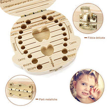 Carica l'immagine nel visualizzatore di Gallery, Aitsite Denti box Scatola dei Ricordi per da Latte Bambina