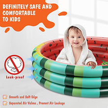 Carica l'immagine nel visualizzatore di Gallery, lenbest Piscina Gonfiabile Bambini, Anguria Piscinette Giocattoli Estivi da...